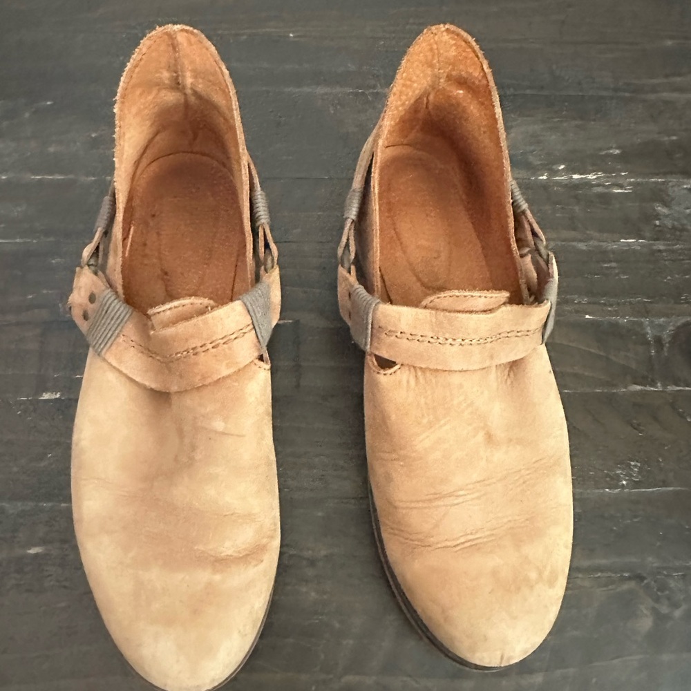 Free people Tan Leather Shoes 39
